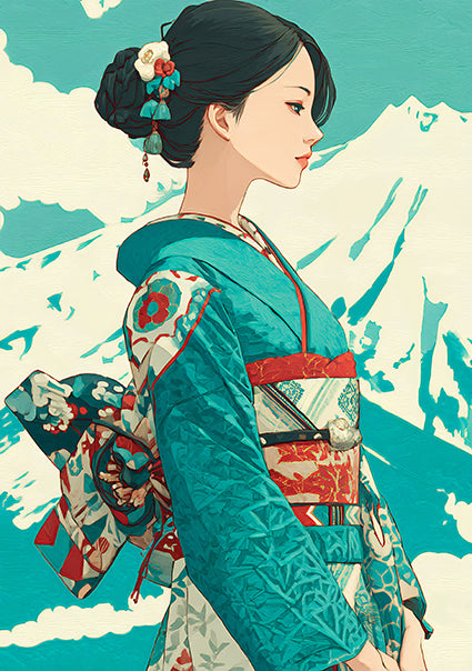 天官書 女人 媽媽 商節 插畫
